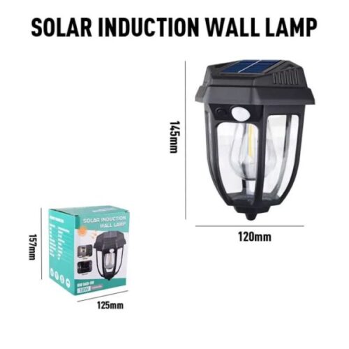 18w Outdoor Solar Induction Wall Lights Eco-friendly Illumination For Your Outdoor Spaces - Image 3